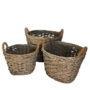 CESTA OVAL ALTA PANDA KIT/3