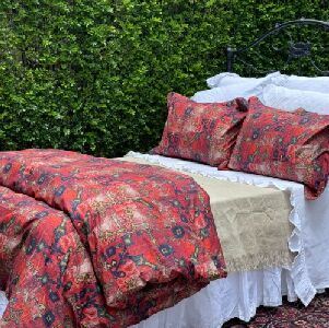 KIT DUVET RUG ZAHRA QUEEN 250X250CM