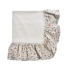 TOALHA DE MESA FLOR SUMAC COM BABADO 3,00X3,00M