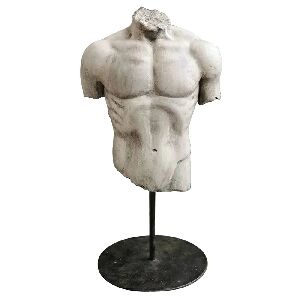 PECA DECORATIVA DE RESINA COM BASE DE METAL 14X12X2CM