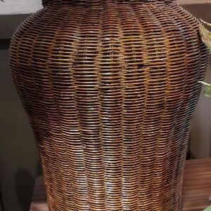 ABAJUR ISHELA DE RATTAN 38X50CM