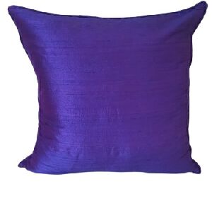 Almofada Shantung de Seda Roxo 50x50cm