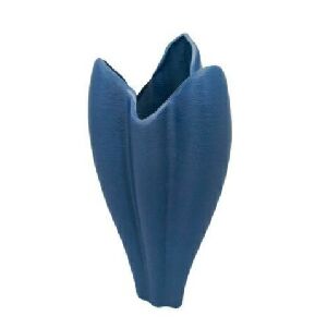 VASO DE PORCELANA AZUL P 492100 37X20CM