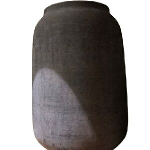 VASO DE CIMENTO CINZA ESCURO 69626 34X20CM