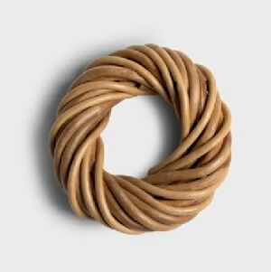 PORTA GUARDANAPO ARGOLA JUNCO TORCIDO NATURAL 10cm