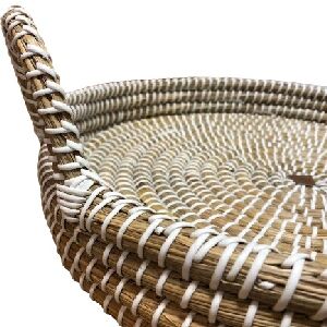 BANDEJA KAISA SEAGRASS 40X14CM
