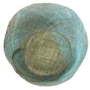 IT CESTA M LINHO VERDE 20X15CM