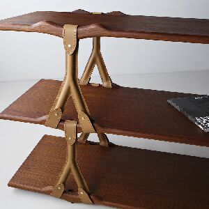 APARADOR MAREA CARAMELO LISO