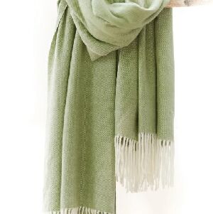 MANTA CASHMERE ALASHAN - VERDE