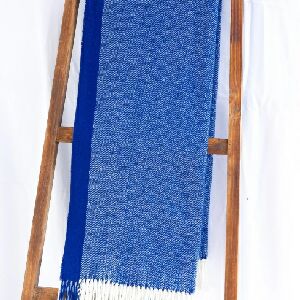 MANTA CASHMERE ALASHAN - AZUL JEANS