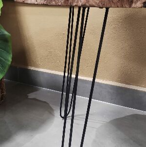 325238 - MESA DE CENTRO EM MADEIRA