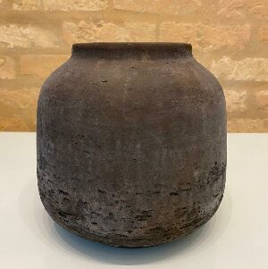 69603 - VASO DE CIMENTO CINZA ESCURO