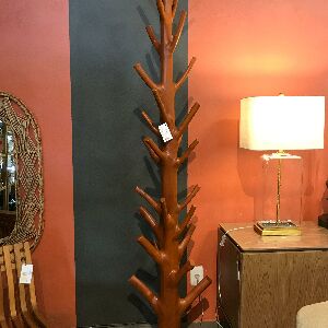 ESCULTURA MADEIRA TRONCO CABIDE 2,10x0,36m