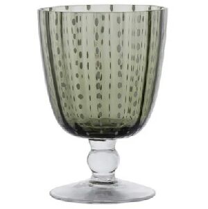 CJ.6 TA&Ccedil;AS VIDRO VERDE/PO&Aacute; BRANCO