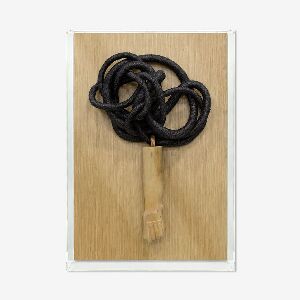 QUADRO ROBERTO DIAS - CX DE AC 80X55 - FUNDO CARVALHO