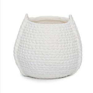 CACHEPOT CERAMICA BCO 15,5X17,5X17,5CM 1036491