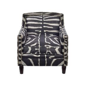 POLTRONA OXFORD ZEBRA P.E 80X70X80CM