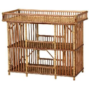 APARADOR FECHADO APUI NATURAL 93x110x60cm