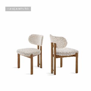 CADEIRA BLANCA 215130 54X56X79 - TC3345 NOGAL.