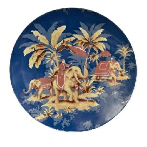 PRATO DE SOBREMESA ELEFANTE BLUE 21cm