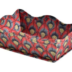 CAIXA WAVE FLORAL CRISANTEMO 26L X 16P X 8A CM