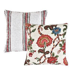 ALMOFADA REVENDA 60X60 FLORAL DALIA