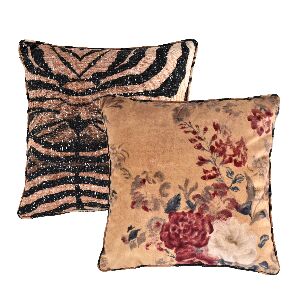 ALMOFADA REVENDA 60X60 FLORAL CAMELIA