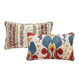 ALMOFADA REVENDA 50X30 IKAT JASMIM