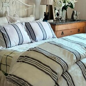 KIT DUVET LISTA NAVY KING