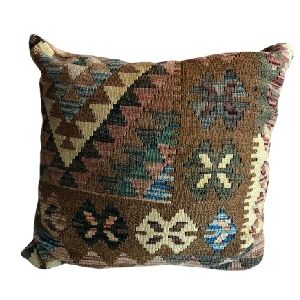 TAPETE KELIM FEITO CAPA DE ALMOFADA F53 60x60cm