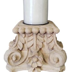 ESTATUETAS DE MADEIRA AMD1 30X24CM