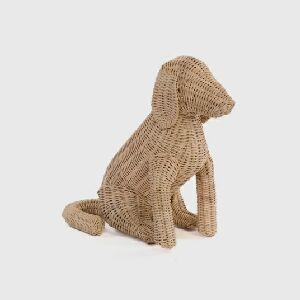 DOG SEAT RATTAN C40XL50XA50CM