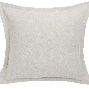 CAPA ALMOFAD&Atilde;O CABECEIRA EUROSHAM LINHO BRANCO 60CMX60CM