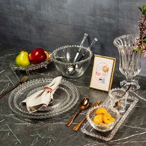 BOWL CRISTAL DE CHUMBO CORA&Ccedil;&Atilde;O 13X6,5CM