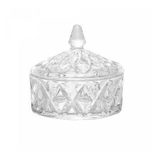 POTICHE DE CRISTAL DELI DIAMOND 13X13X12CM