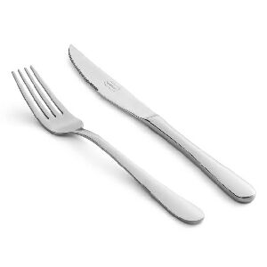 NEW ENGLISH INOX - JG CHURRASCO 12 PCS