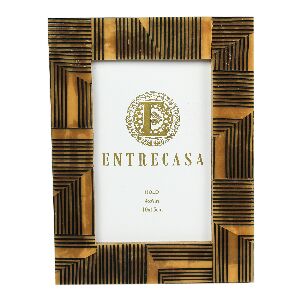 21634 PORTA RETRATO MDF DET ABSTRATO 14,5X20CM