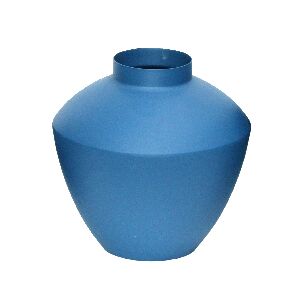 22515 VASO METAL CHANFRO DETALHE TEXTURA 20X20X20CM