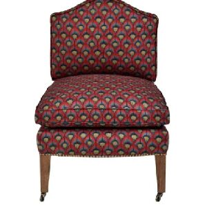 POLTRONA PICCOLINA TECIDO FLORAL CRISANTEMO