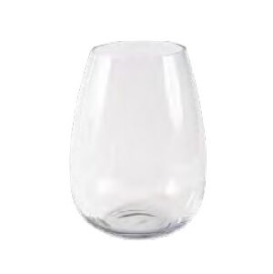 VASO ABAULADO DE VIDRO P 21X21X29CM