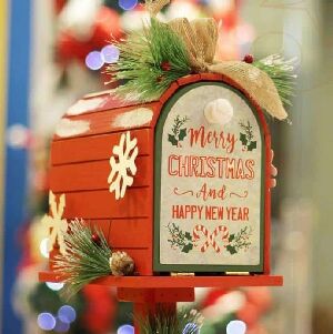 CAIXA DE CORREIO DECORATIVA - 76CM