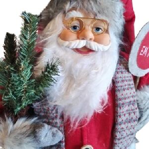 PAPAI NOEL EM P&Eacute; - 60CM