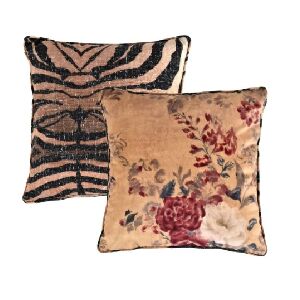 ALMOFADA REVENDA 60X60 FLORAL CAMELIA