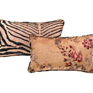 ALMOFADA REVENDA 50X30 FLORAL CAMELIA