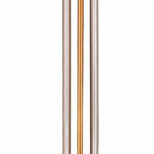 73.645 ABAJUR DE CH&Atilde;O DE METAL EM ACR&Iacute;LICO 155X56X56CM