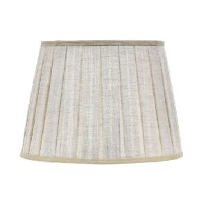 CUPULA LINHO NATURAL PLISSADA GG 43X56X38CM