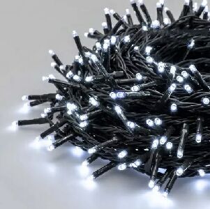 CORD&Atilde;O 500 LEDS BRANCO FRIO ESTATICO BIVOLTI USO INT - 5M