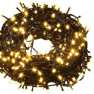 CORDAO 300 LEDS - BRANCO QUENTE - 127V - 30M - USO INTERNO