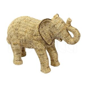 ESCULTURA EM RESINA - ELEFANTE 23X32X14CM