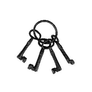 PE&Ccedil;A DECORATIVA MOLHO DE CHAVE (XY0163)